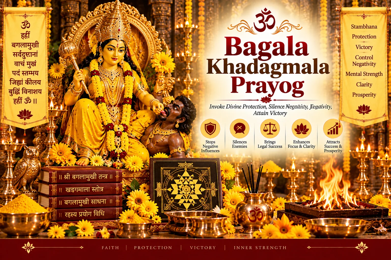 Bagala khadagmala prayog