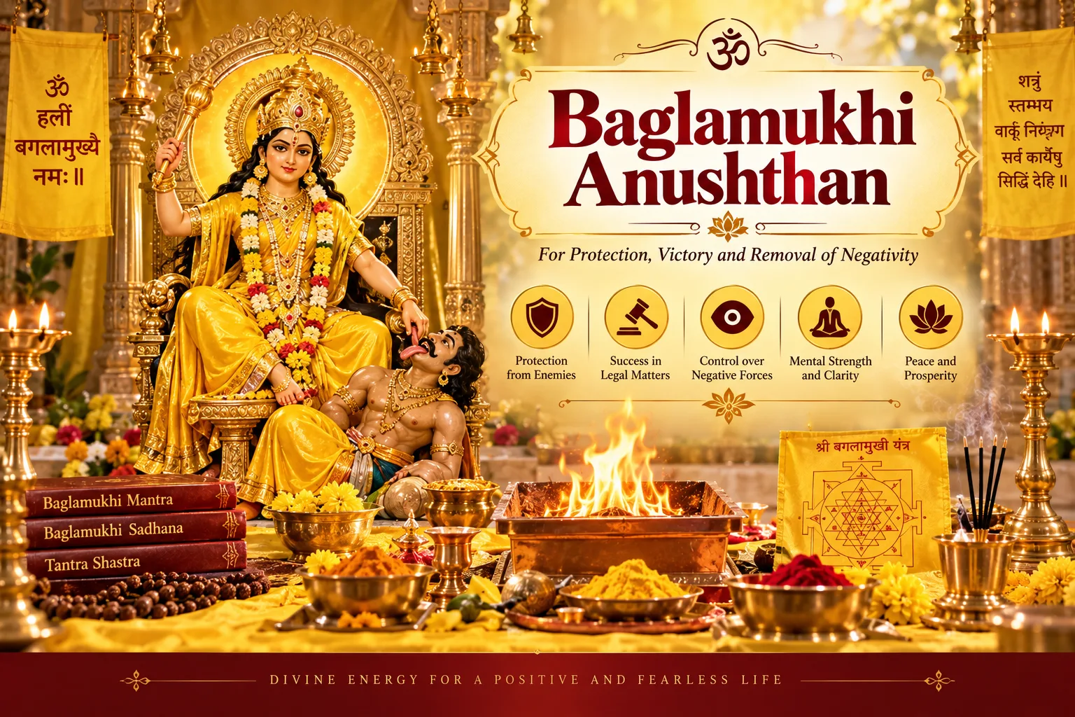Baglamukhi anushthan