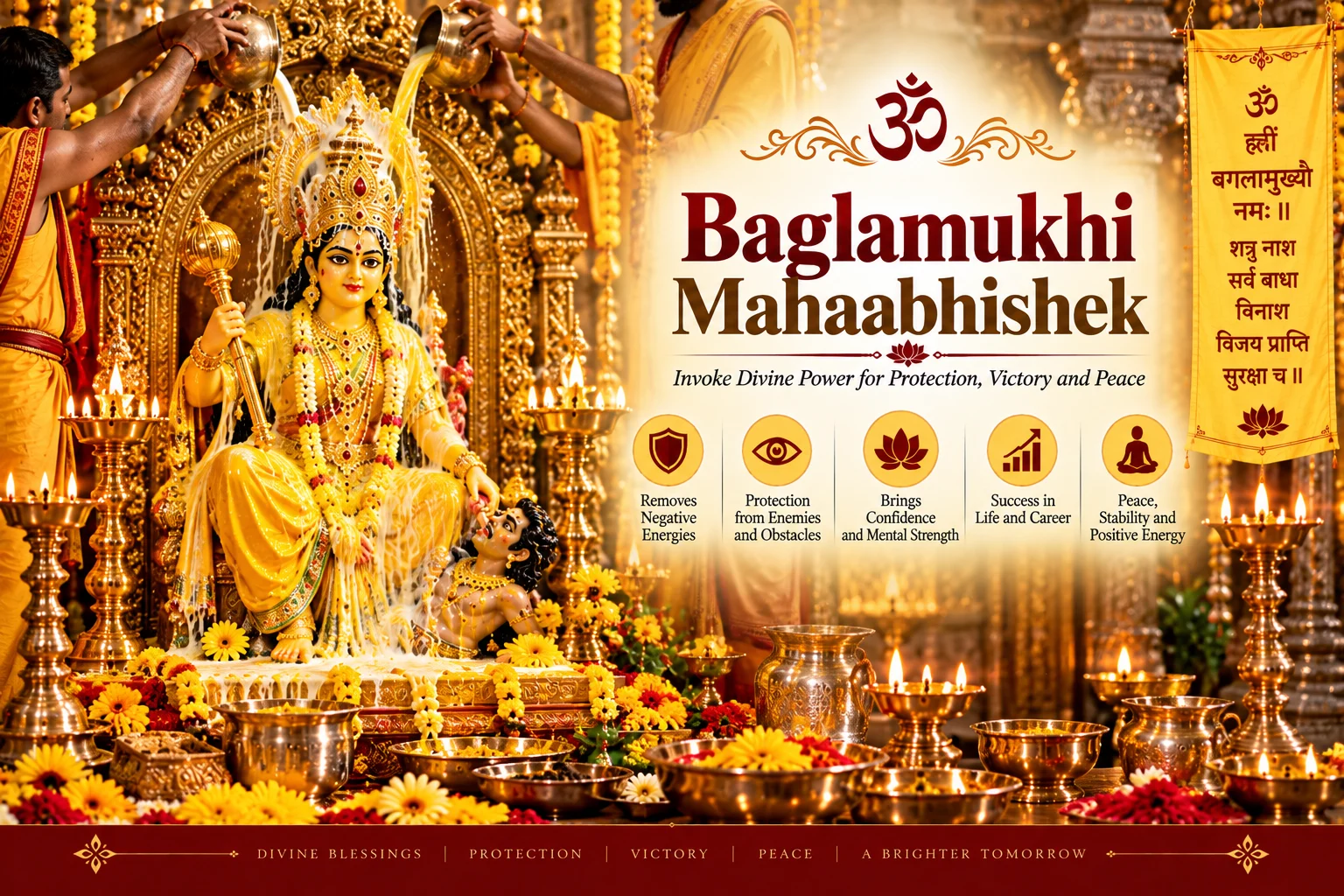 Baglamukhi mahaabhishek