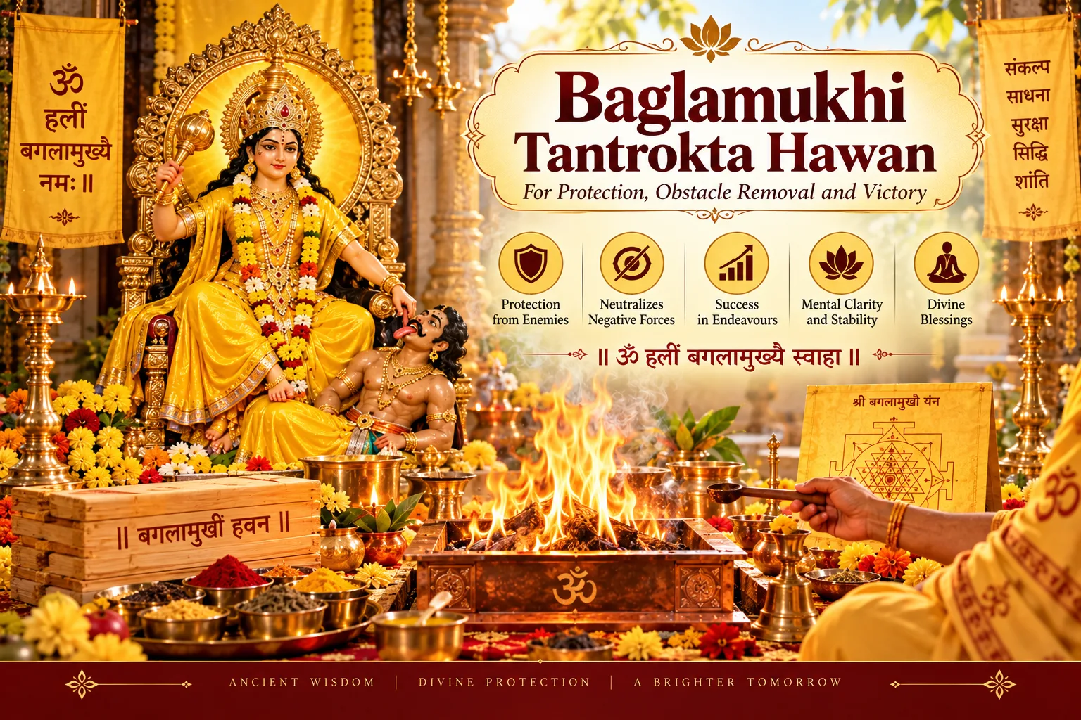 Baglamukhi tantrokta hawan