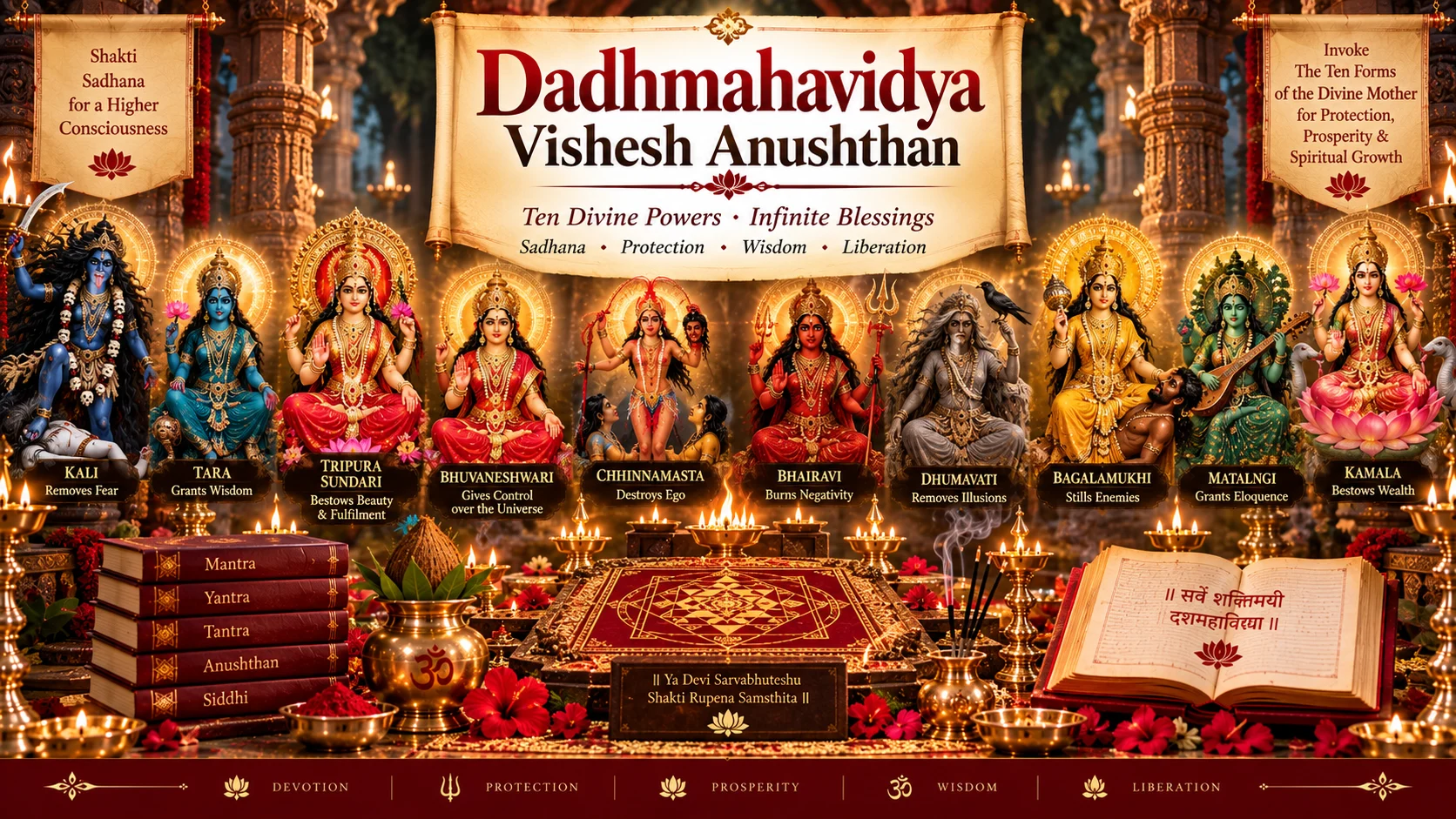 Dadhmahavidya vishesh anushthan