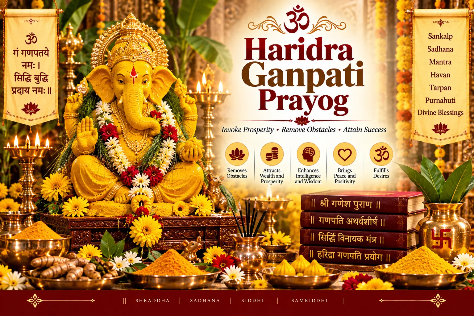 Haridra Ganpati prayog