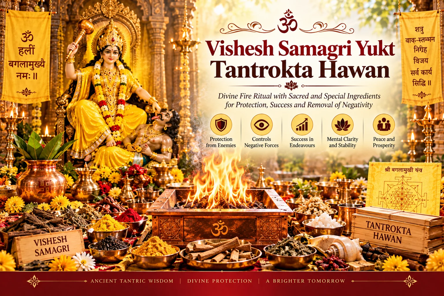Vishesh samagri yukt tantrokta hawan